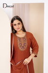Devyashi By Deecee Vichitra Silk Kurti With Bottom Dupatta Wholesalers In Surat